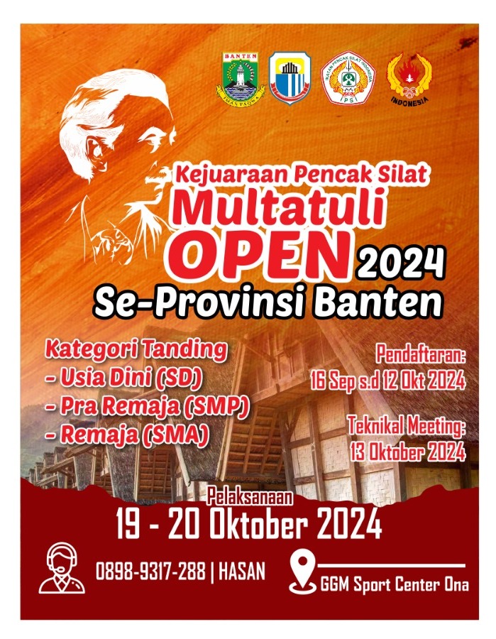 KEJUARAAN PENCAK SILAT MULTATULI OPEN 2024 